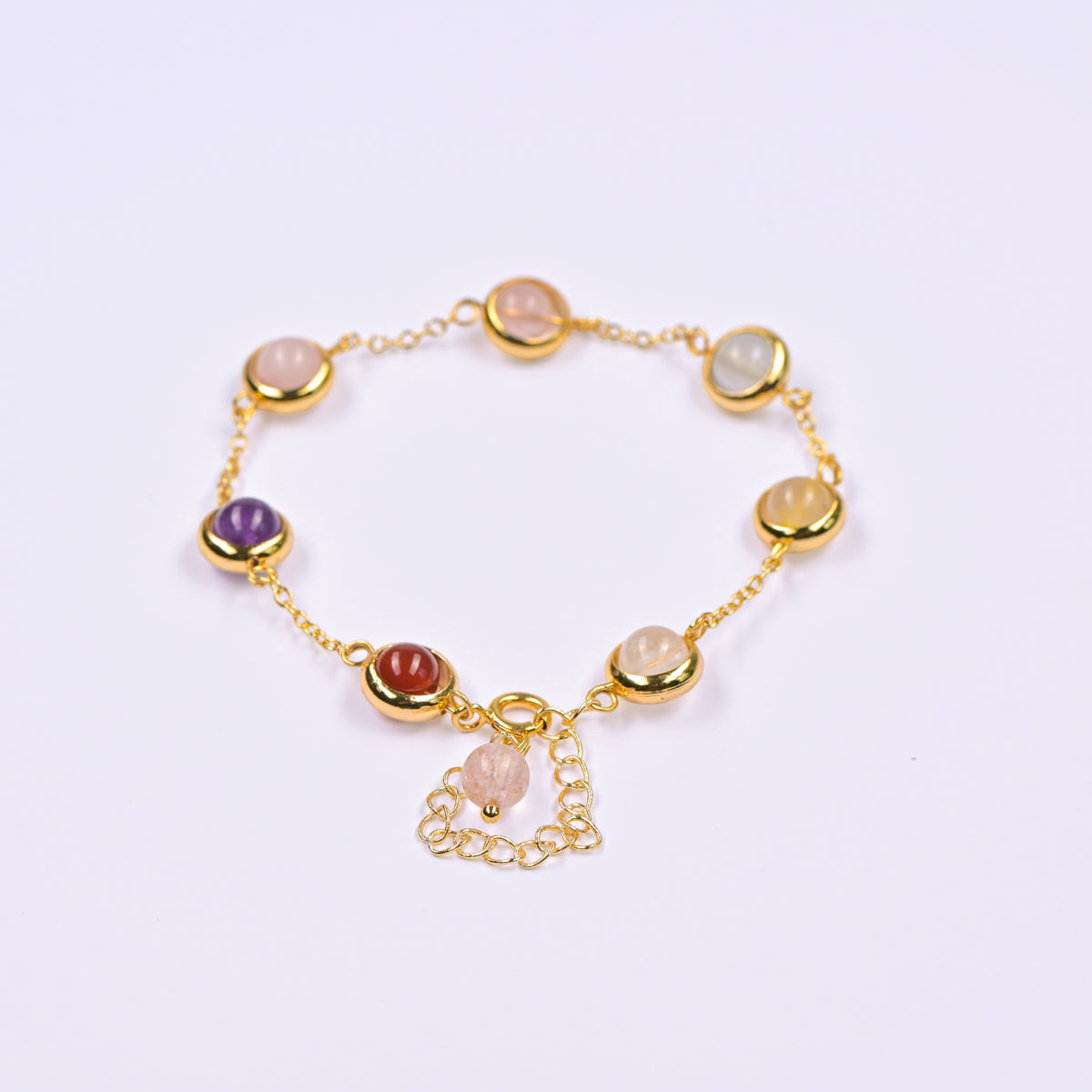 Seven-Color Fortune Bracelet Beads